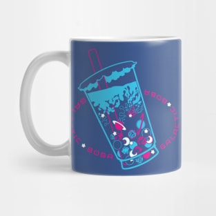 Galactic Boba (version teal magenta white) Mug